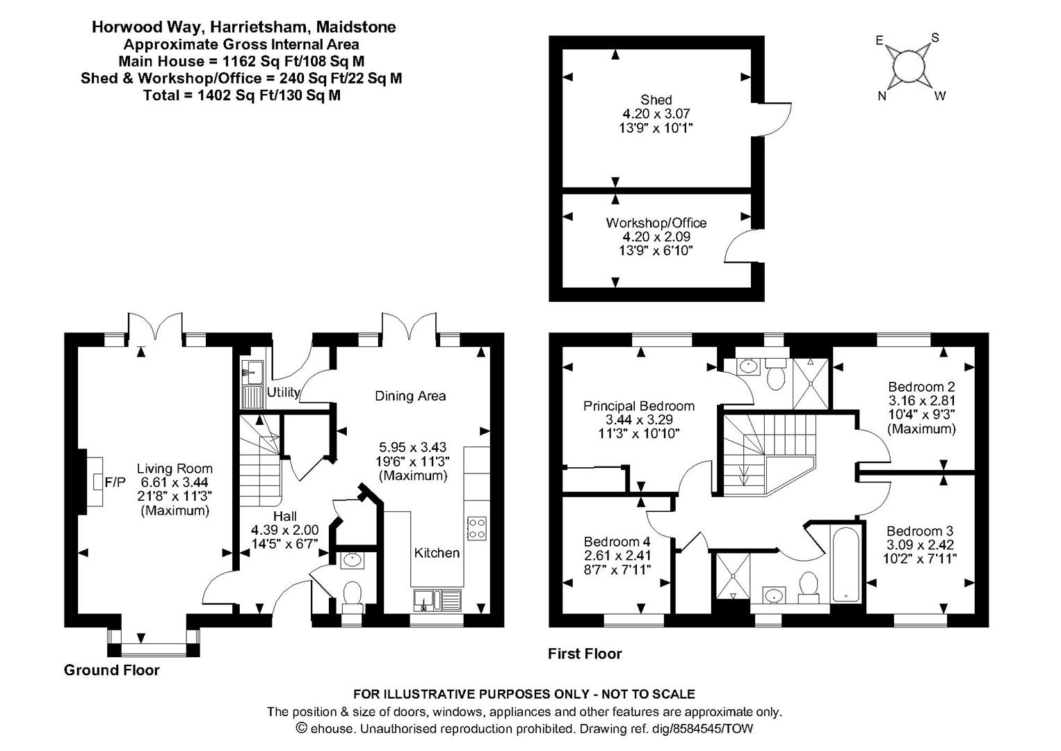 Property details for Horwood Way, Harrietsham, Maidstone £500,000 Sold